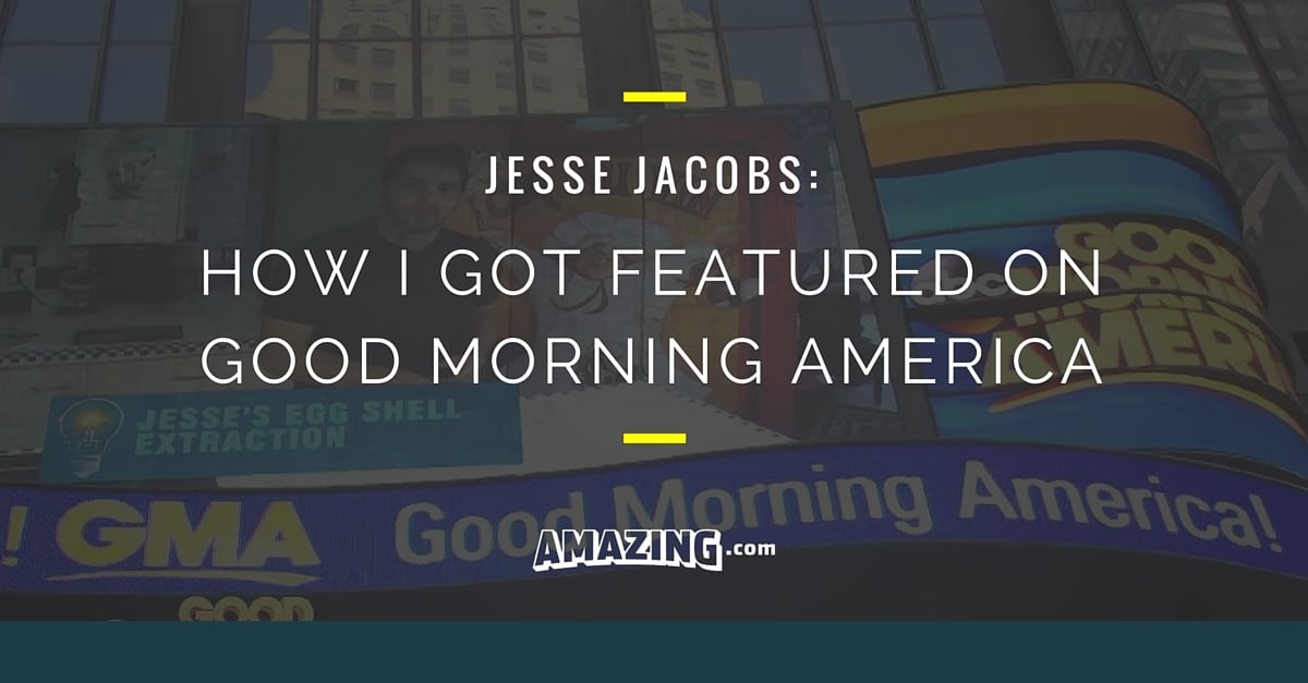 How I Got Featured on Good Morning America