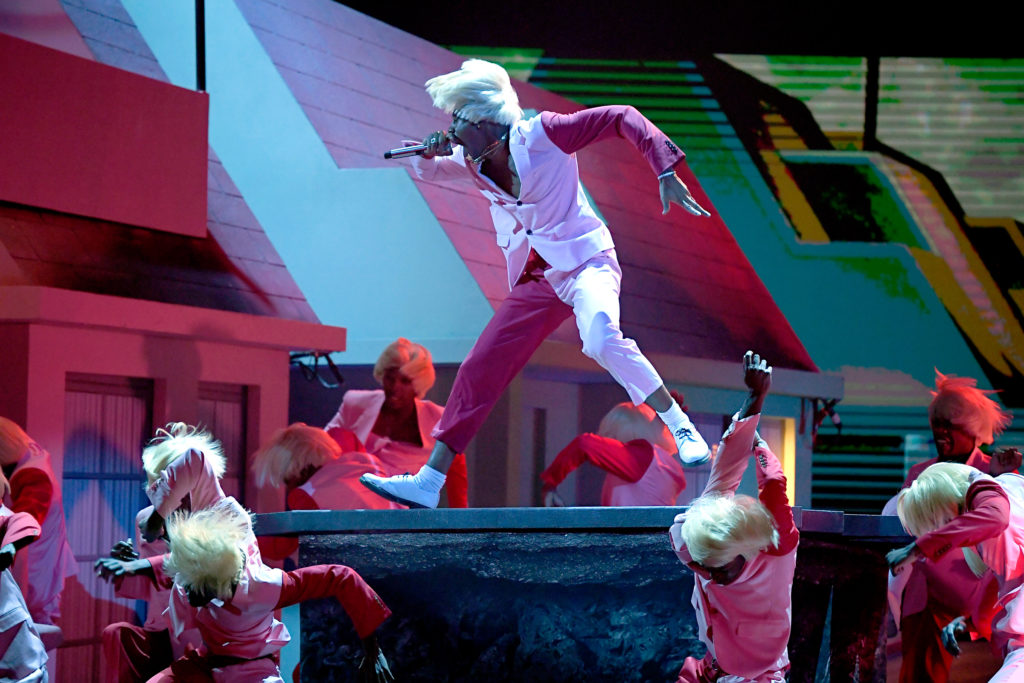 Watch Tyler, the Creator’s Fiery ‘Earfquake,’ ‘New Magic Wand’ at the